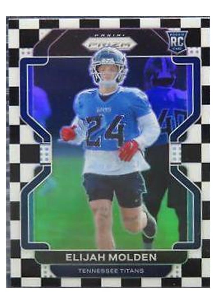 2021 Panini Prizm Base Set Elijah Molden #422 card