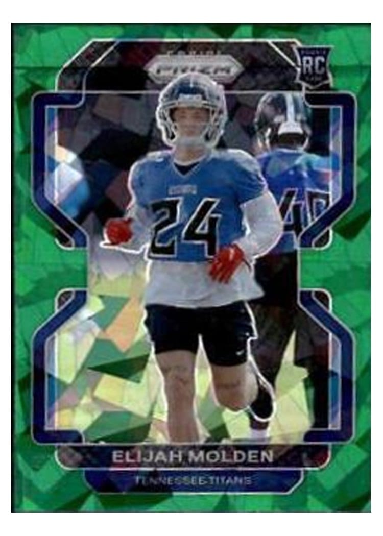 2021 Panini Prizm Base Set Elijah Molden #422 card