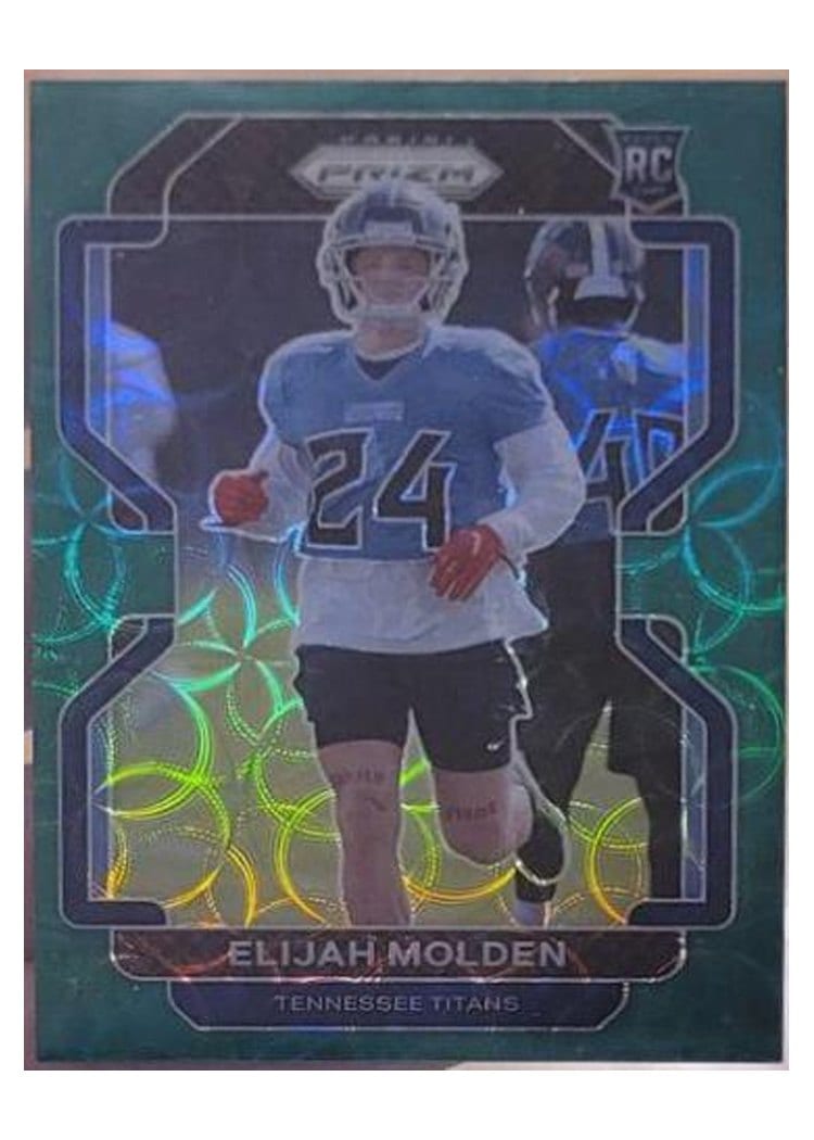 2021 Panini Prizm Base Set Elijah Molden #422 card