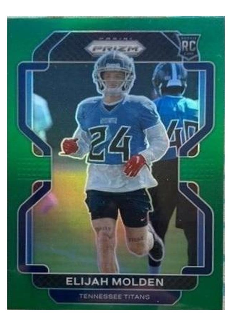 2021 Panini Prizm Base Set Elijah Molden #422 card