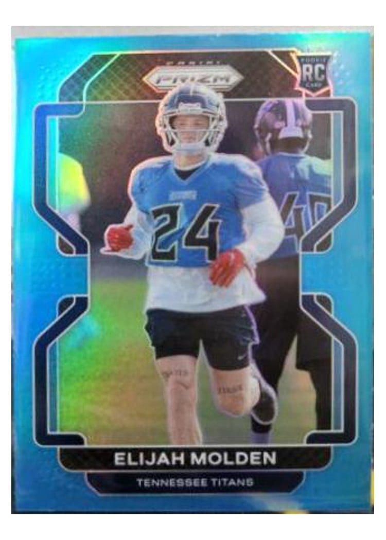 2021 Panini Prizm Base Set Elijah Molden #422 card