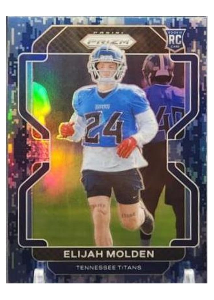 2021 Panini Prizm Base Set Elijah Molden #422 card