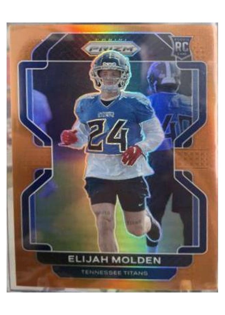 2021 Panini Prizm Base Set Elijah Molden #422 card