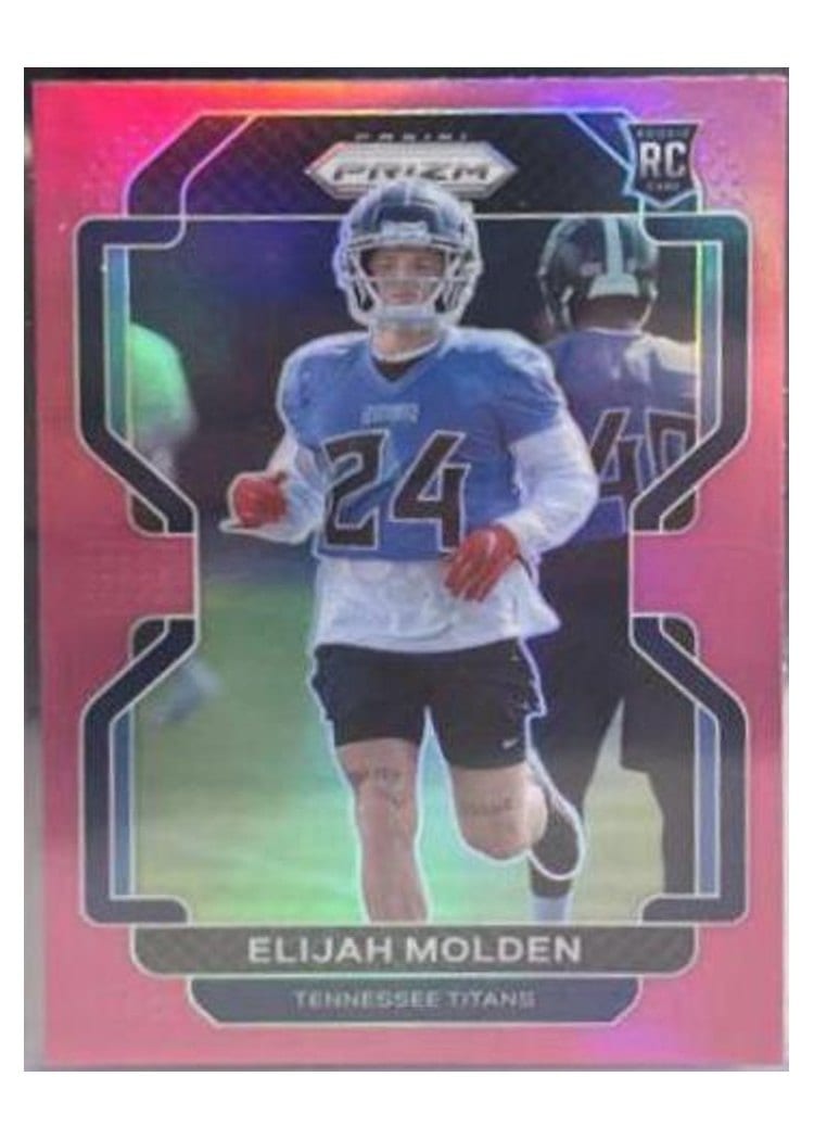 2021 Panini Prizm Base Set Elijah Molden #422 card