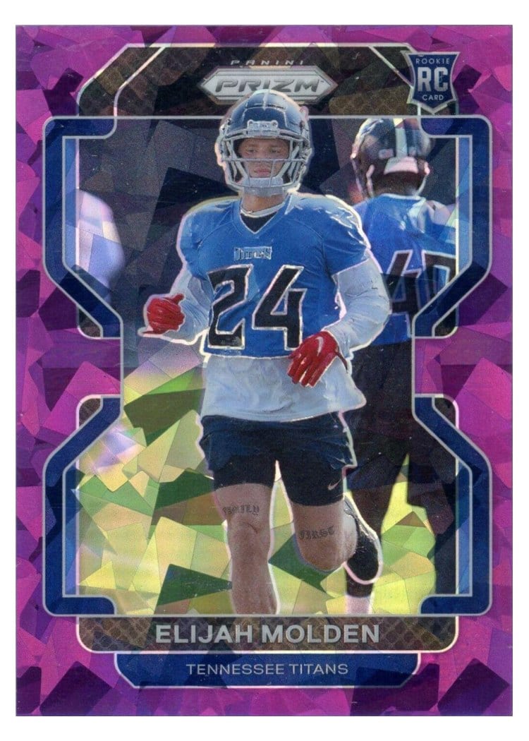 2021 Panini Prizm Base Set Elijah Molden #422 card