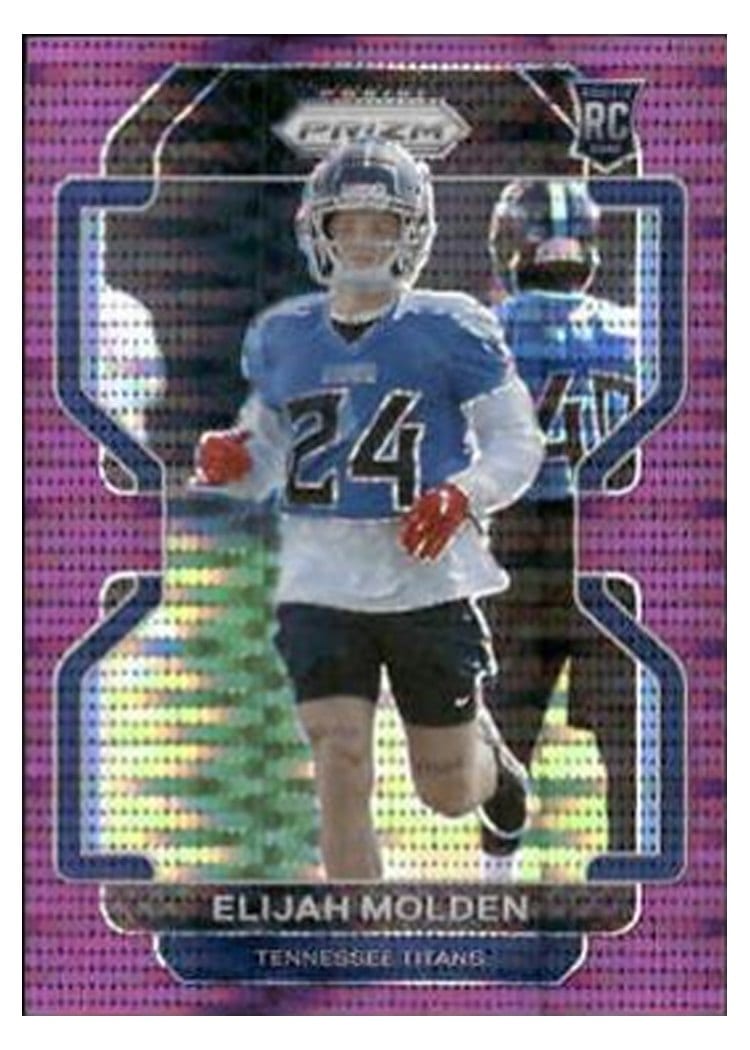2021 Panini Prizm Base Set Elijah Molden #422 card