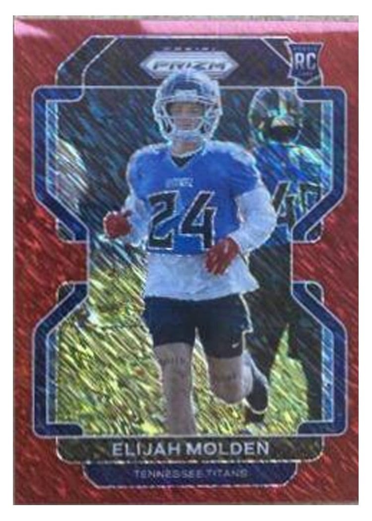 2021 Panini Prizm Base Set Elijah Molden #422 card