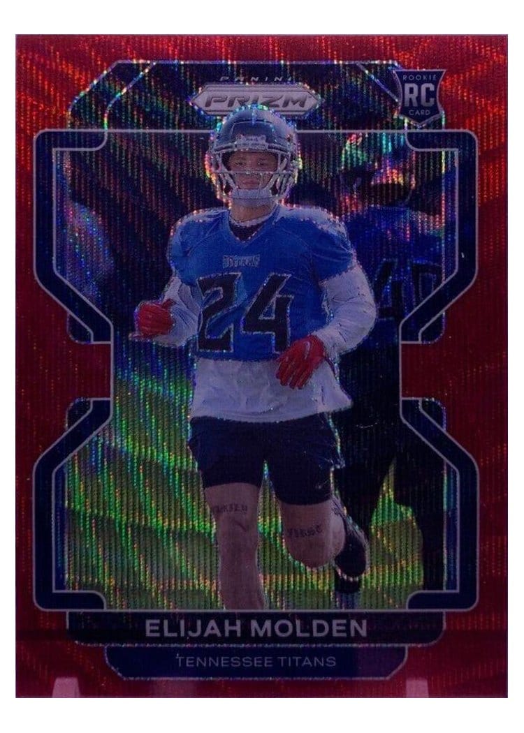 2021 Panini Prizm Base Set Elijah Molden #422 card