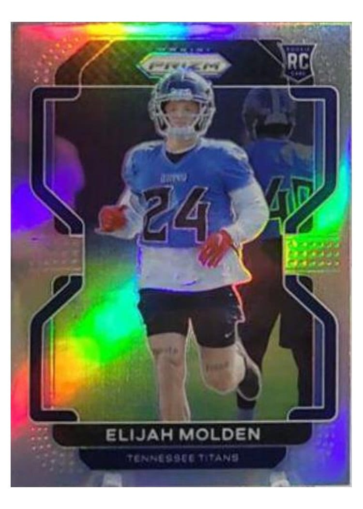 2021 Panini Prizm Base Set Elijah Molden #422 card