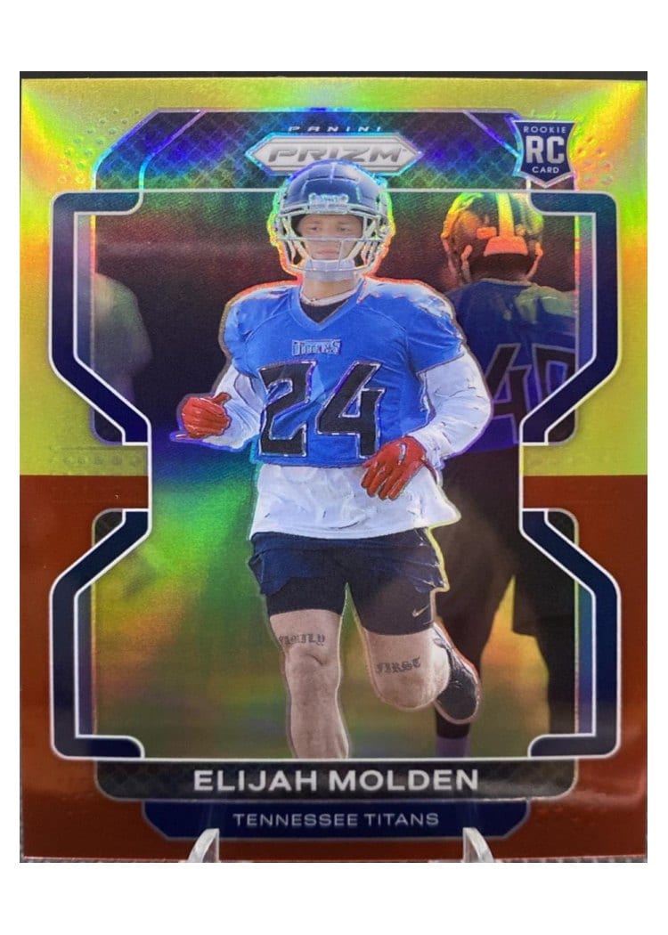 2021 Panini Prizm Base Set Elijah Molden #422 card