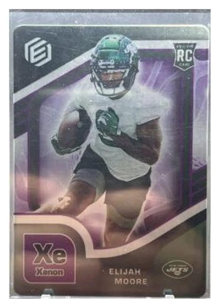 2021 Panini Elements Elijah Moore #97 card