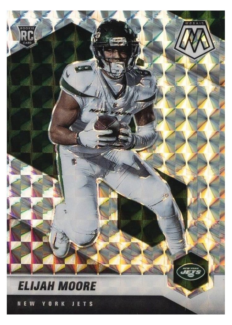 2021 Panini Mosaic Base Set Elijah Moore #316 card
