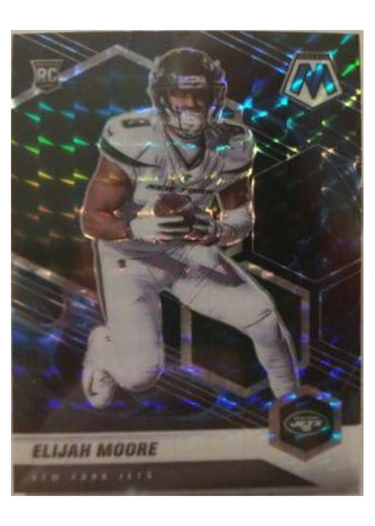 2021 Panini Mosaic Base Set Elijah Moore #316 card