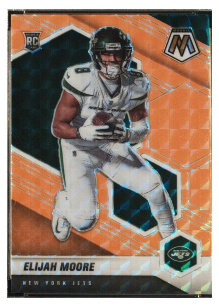 2021 Panini Mosaic Base Set Elijah Moore #316 card