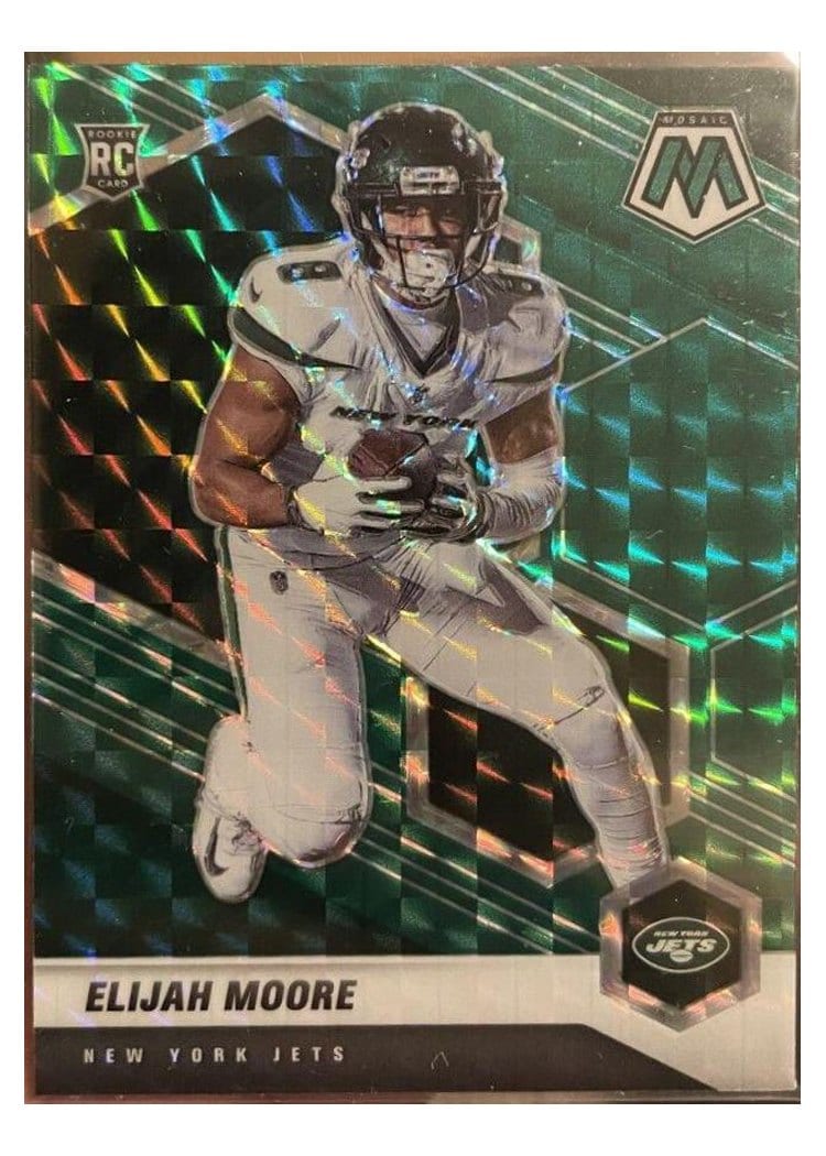 2021 Panini Mosaic Base Set Elijah Moore #316 card