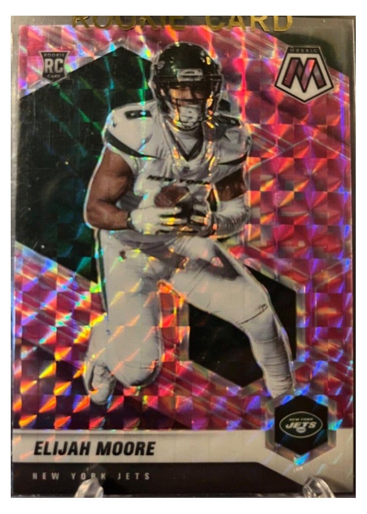 2021 Panini Mosaic Base Set Elijah Moore #316 card