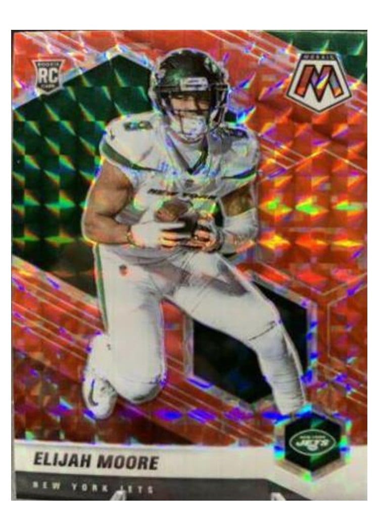 2021 Panini Mosaic Base Set Elijah Moore #316 card