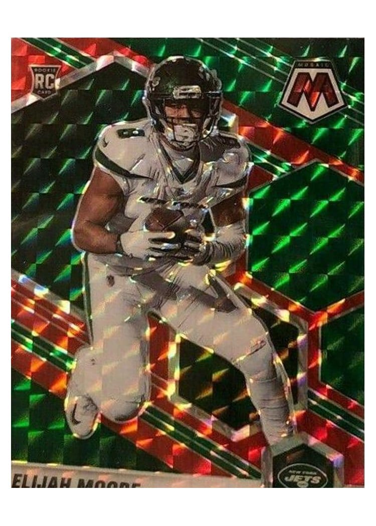 2021 Panini Mosaic Base Set Elijah Moore #316 card