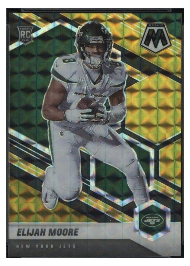 2021 Panini Mosaic Base Set Elijah Moore #316 card