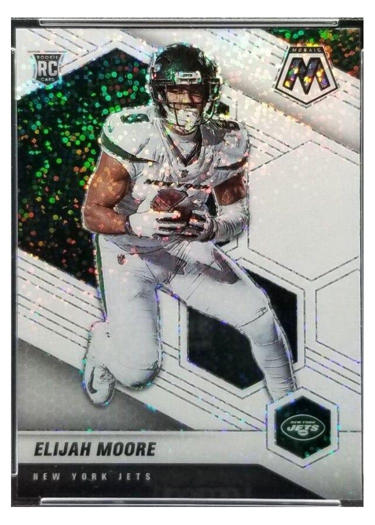 2021 Panini Mosaic Base Set Elijah Moore #316 card