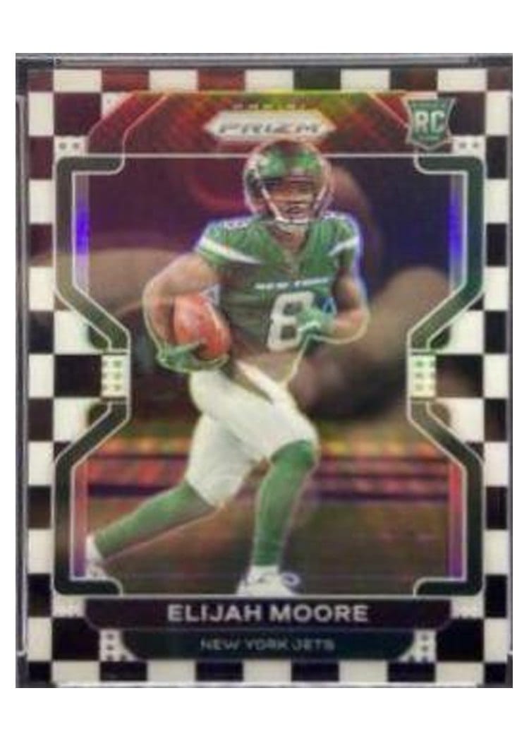 2021 Panini Prizm Base Set Elijah Moore #346 card