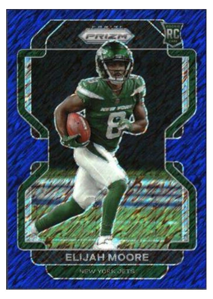 2021 Panini Prizm Base Set Elijah Moore #346 card
