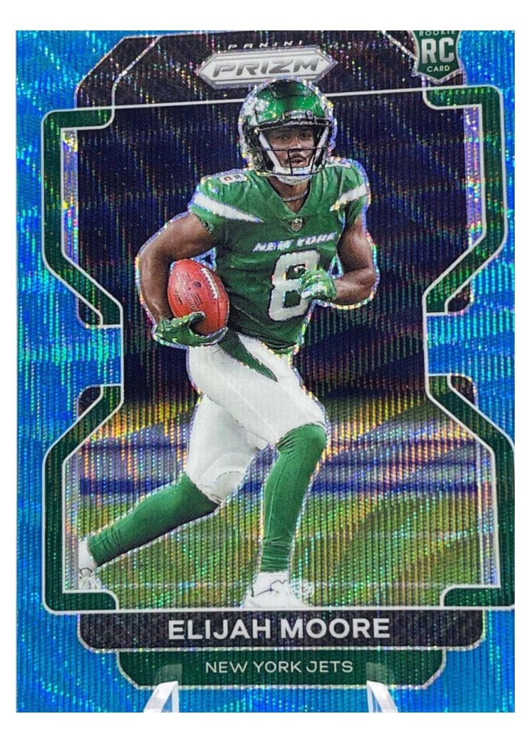 2021 Panini Prizm Base Set Elijah Moore #346 card