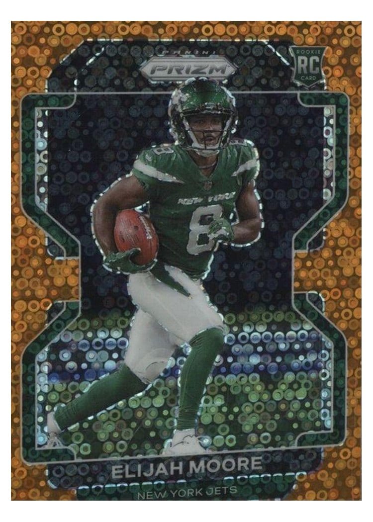 2021 Panini Prizm Base Set Elijah Moore #346 card
