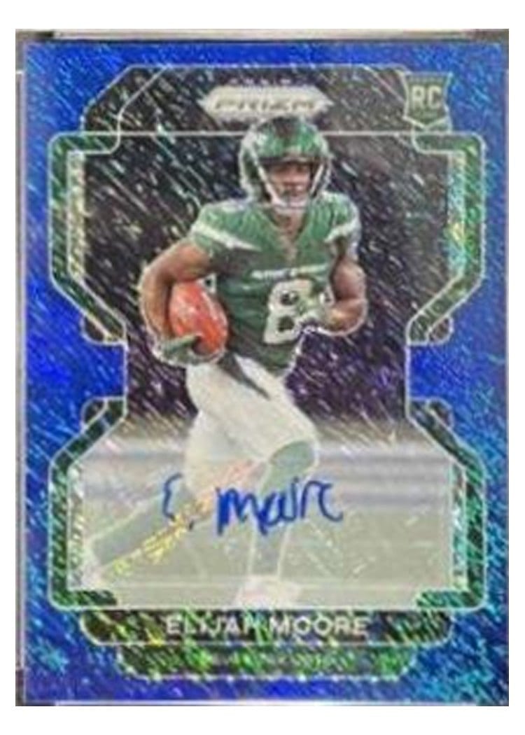 2021 Panini Prizm Base Set Elijah Moore #346 card