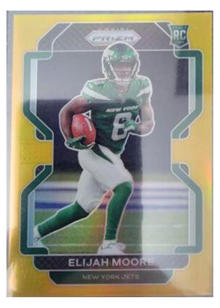 2021 Panini Prizm Base Set Elijah Moore #346 card