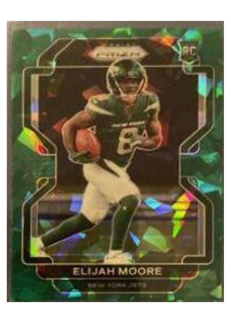 2021 Panini Prizm Base Set Elijah Moore #346 card