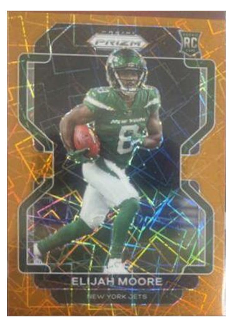 2021 Panini Prizm Base Set Elijah Moore #346 card