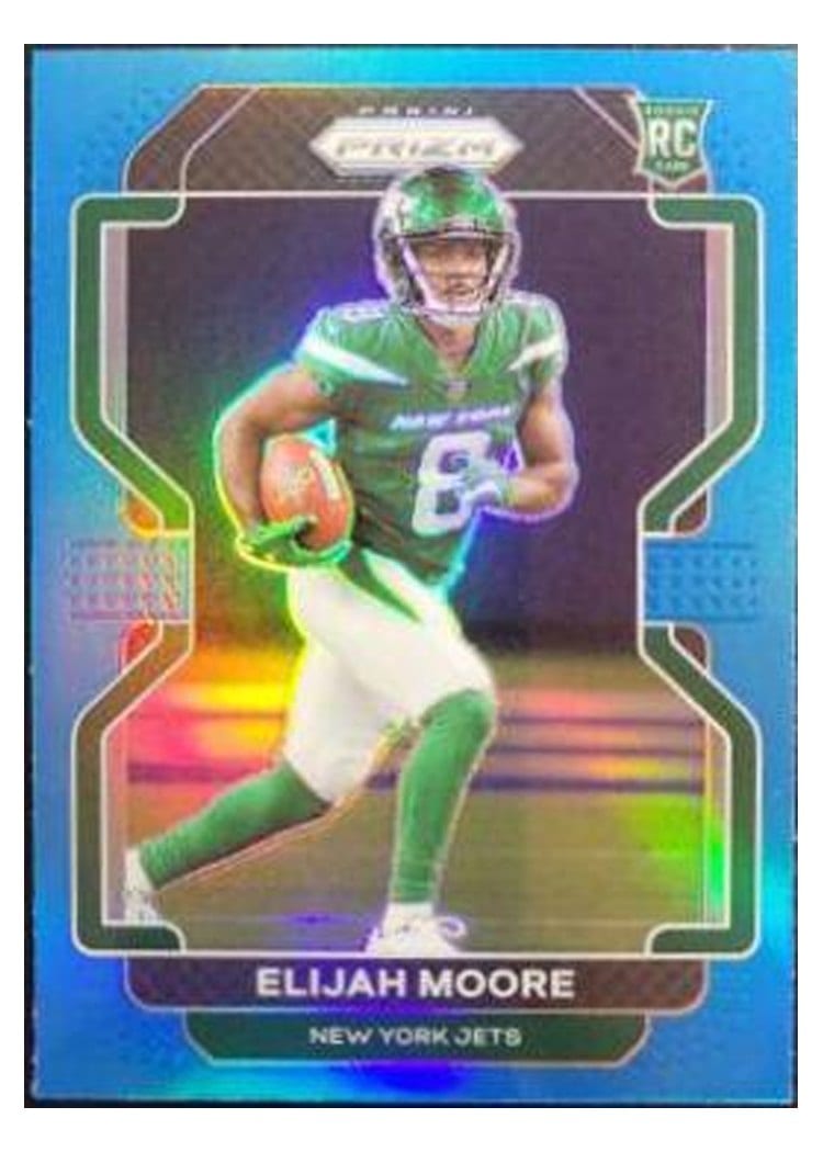 2021 Panini Prizm Base Set Elijah Moore #346 card