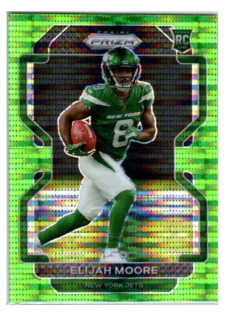 2021 Panini Prizm Base Set Elijah Moore #346 card