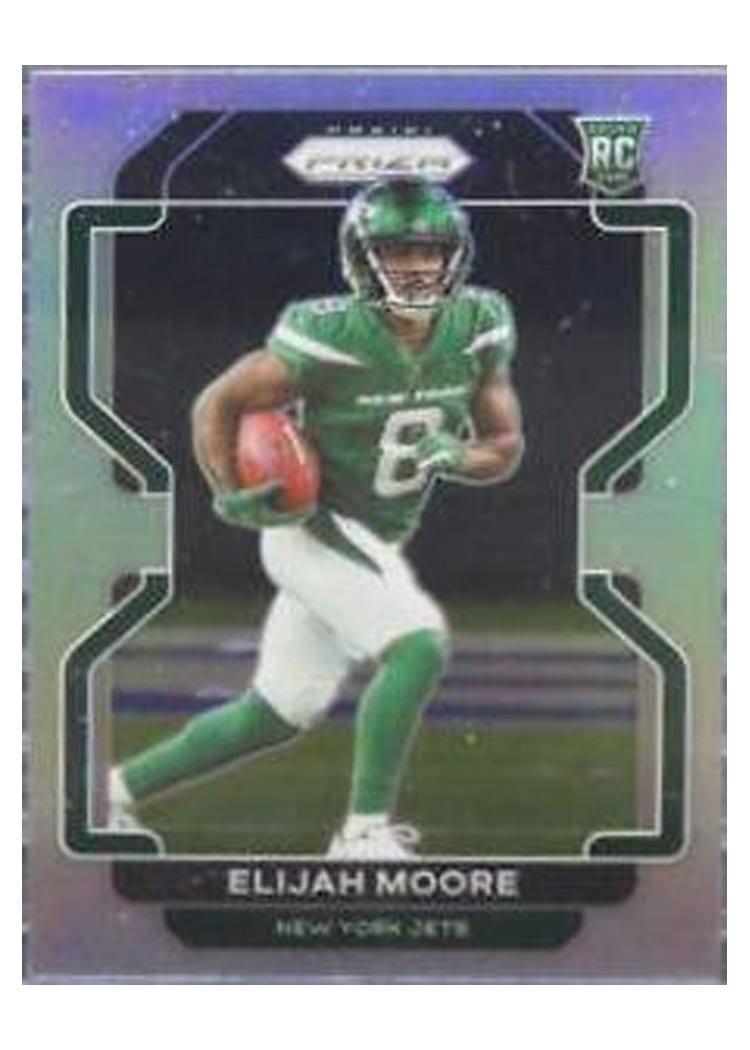 2021 Panini Prizm Base Set Elijah Moore #346 card