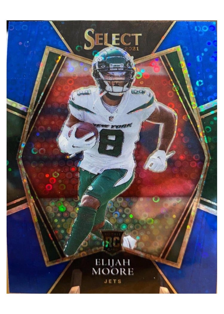 2021 Panini Select Base Set Elijah Moore #156 card