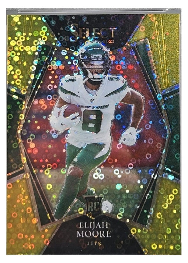 2021 Panini Select Base Set Elijah Moore #156 card