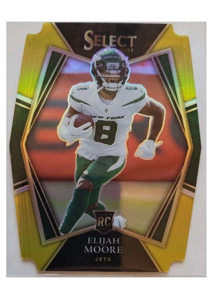 2021 Panini Select Base Set Elijah Moore #156 card