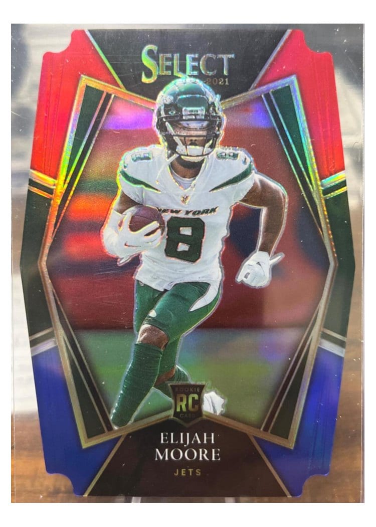 2021 Panini Select Base Set Elijah Moore #156 card