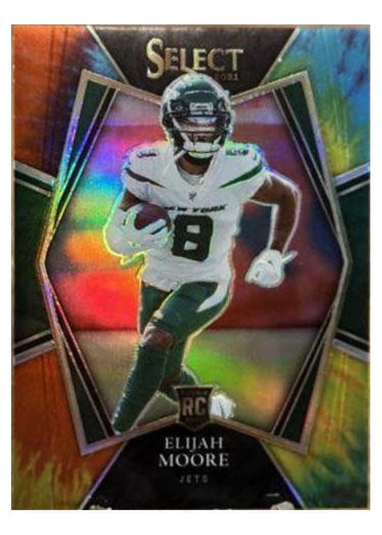 2021 Panini Select Base Set Elijah Moore #156 card
