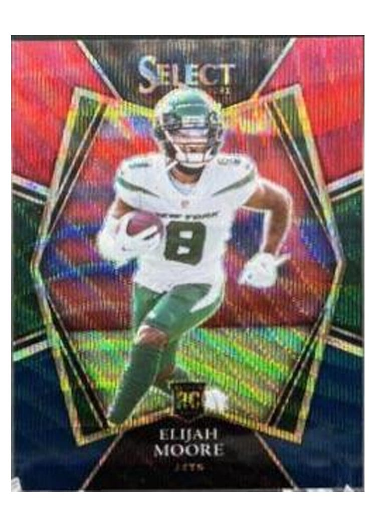 2021 Panini Select Base Set Elijah Moore #156 card