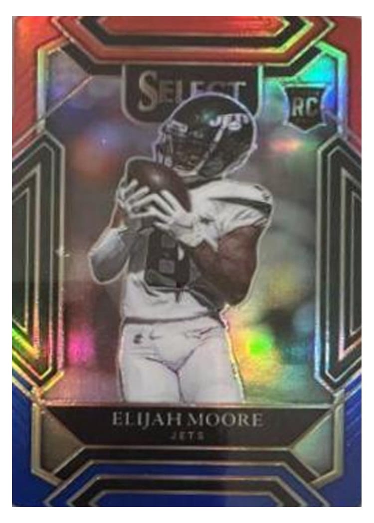 2021 Panini Select Base Set Elijah Moore #256 card