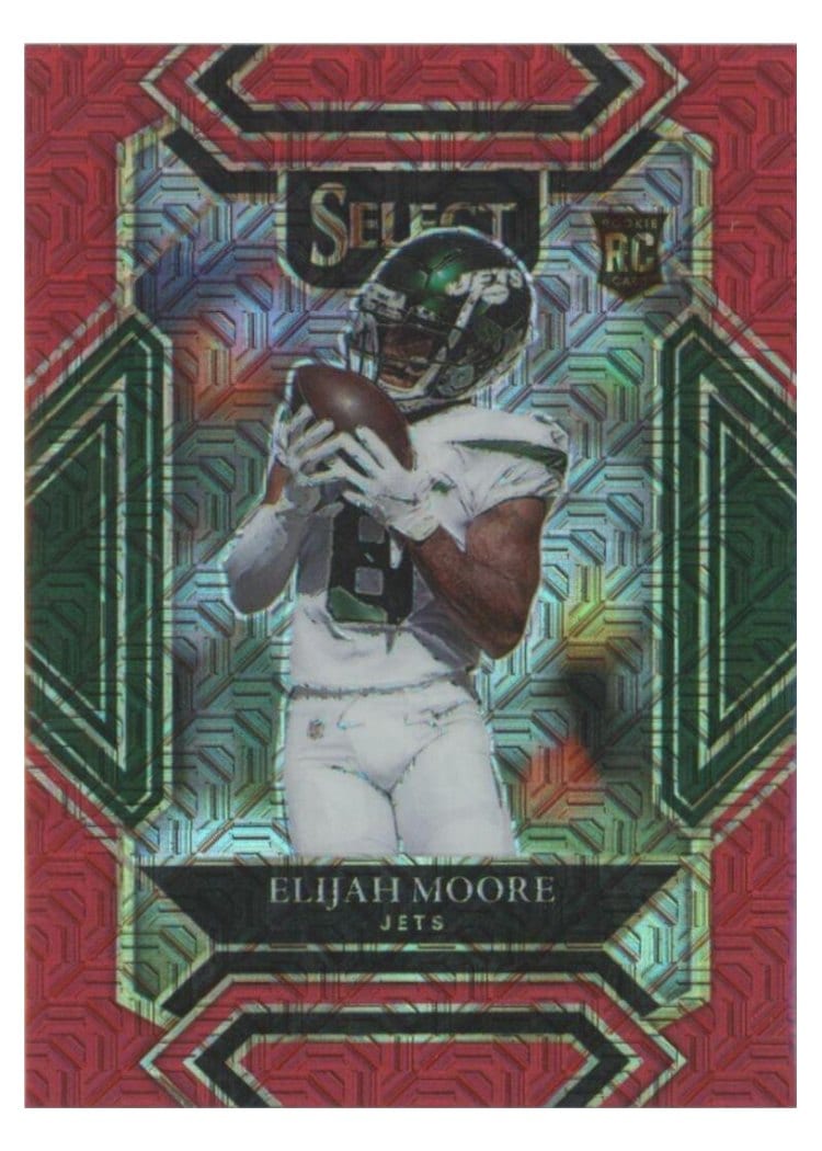 2021 Panini Select Base Set Elijah Moore #256 card