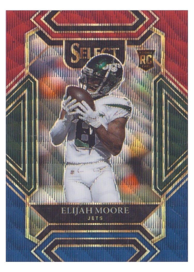 2021 Panini Select Base Set Elijah Moore #256 card