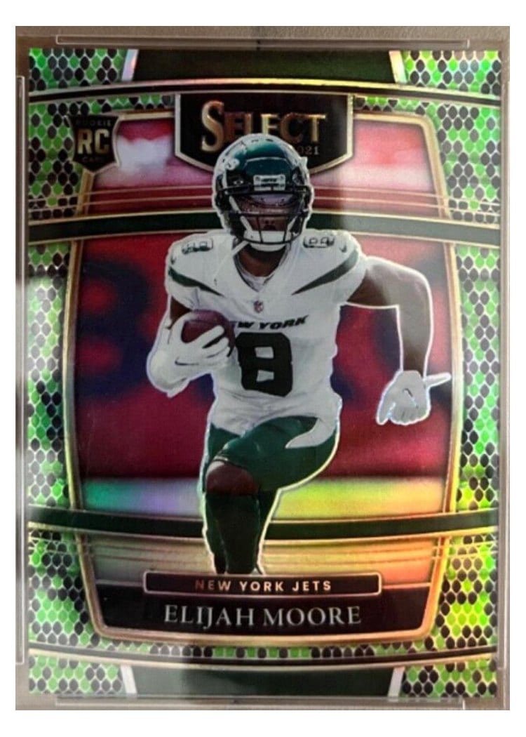 2021 Panini Select Base Set Elijah Moore #356 card