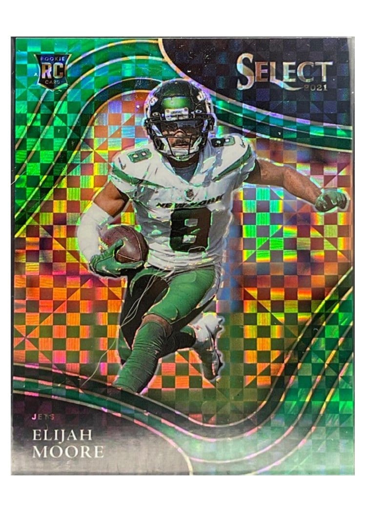 2021 Panini Select Base Set Elijah Moore #356 card