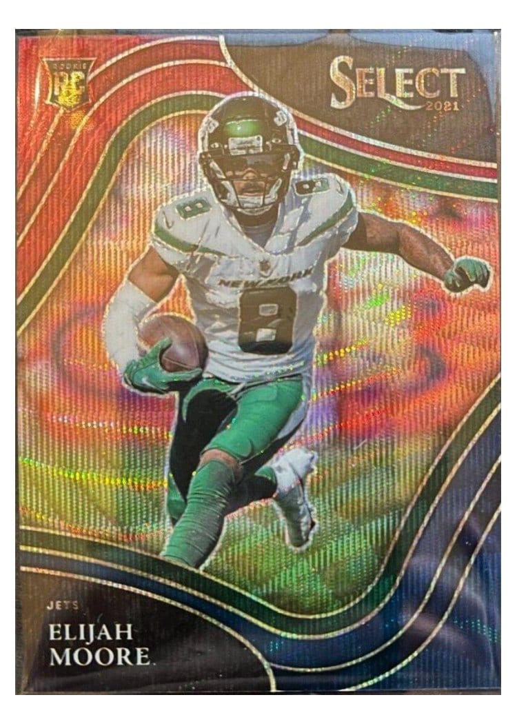 2021 Panini Select Base Set Elijah Moore #356 card