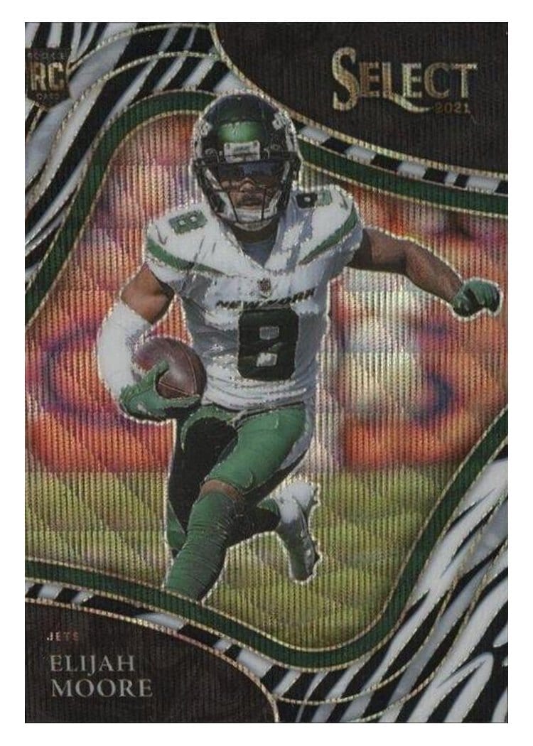 2021 Panini Select Base Set Elijah Moore #356 card