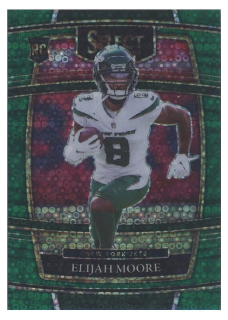 2021 Panini Select Base Set Elijah Moore #56 card