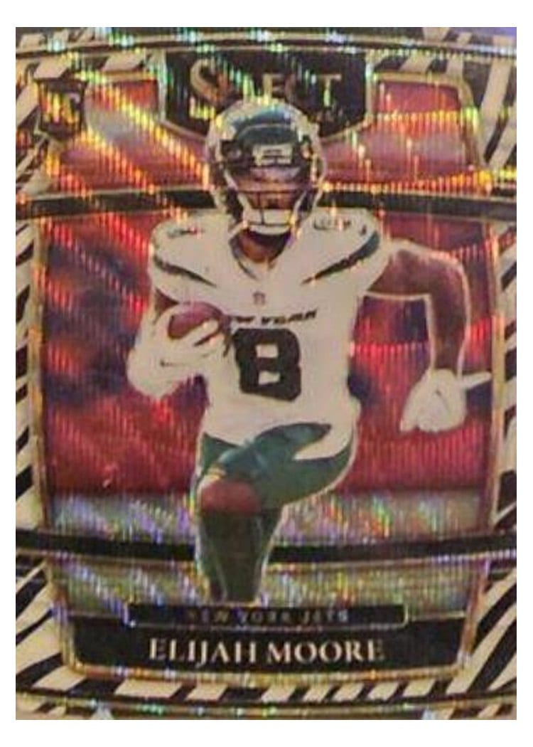 2021 Panini Select Base Set Elijah Moore #56 card